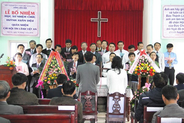 LỄ BỔ NHIỆM QUẢN NHIỆM TẠI HỘI TH&Aacute;NH VIỆT AN &ndash; QUẢNG NAM