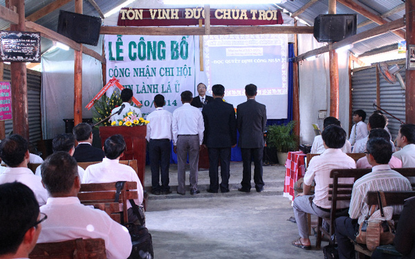 TỈNH ĐỒNG NAI: C&Ocirc;NG BỐ TH&Agrave;NH LẬP 5 CHI HỘI MỚI