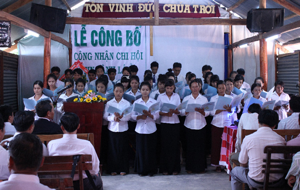 TỈNH ĐỒNG NAI: C&Ocirc;NG BỐ TH&Agrave;NH LẬP 5 CHI HỘI MỚI