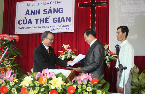 TỈNH ĐỒNG NAI: C&Ocirc;NG BỐ TH&Agrave;NH LẬP 5 CHI HỘI MỚI