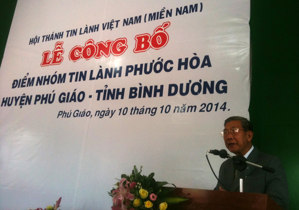 LỄ RA MẮT ĐIỂM NHÓM PHƯỚC HÒA – TỈNH BÌNH DƯƠNG