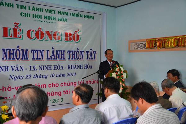 LỄ C&Ocirc;NG BỐ ĐIỂM NH&Oacute;M TIN L&Agrave;NH TH&Ocirc;N T&Acirc;Y, X&Atilde; NINH V&Acirc;N, TỈNH KH&Aacute;NH H&Ograve;A