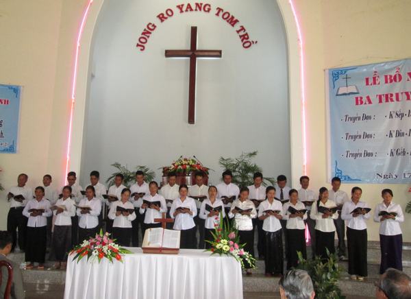LỄ BỔ NHIỆM QUẢN NHIỆM CÁC CHI HỘI TẠI TỈNH LÂM ĐỒNG