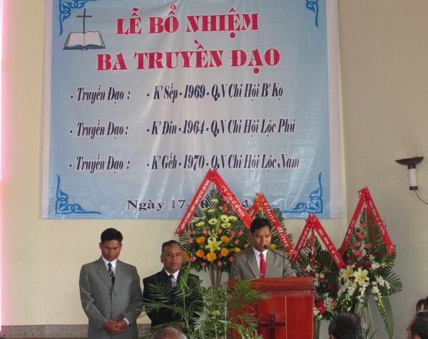 LỄ BỔ NHIỆM QUẢN NHIỆM CÁC CHI HỘI TẠI TỈNH LÂM ĐỒNG