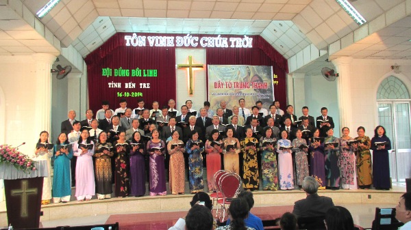 lễ tấn phong Mục sư cho MSNC Nguyễn Long Huấn