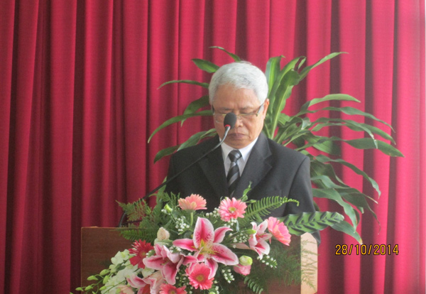 LỄ BẾ GIẢNG NĂM HỌC 2014 TẠI VIỆN TH&Aacute;NH KINH THẦN HỌC