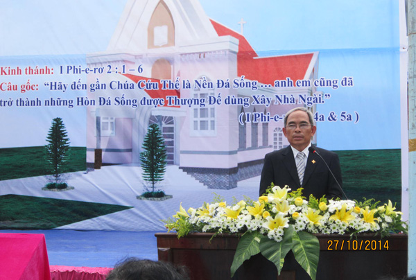 LỄ KHỞI C&Ocirc;NG X&Acirc;Y DỰNG NH&Agrave; THỜ TIN L&Agrave;NH TR&Agrave; &Ocirc;N, VĨNH LONG