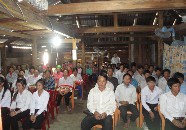 BAN ĐẠI DIỆN THĂM V&Agrave; HIỆP NGUYỆN TẠI KHU VỰC HUYỆN CHƯ PỨH - GIA LAI