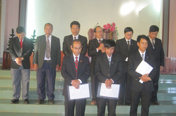 BỔ NHIỆM CHO 3 ĐẦY TỚ CH&Uacute;A TẠI TỈNH GIA LAI