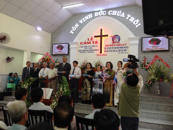 LỄ CẢM TẠ CHÚA KỶ NIỆM 70 NĂM THÀNH LẬP HỘI THÁNH PHƯỚC LỢI.