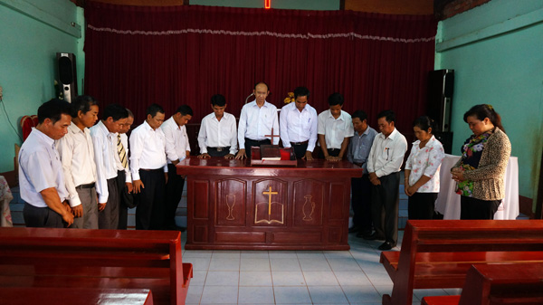 BỒI LINH V&Agrave; THĂM VIẾNG TẠI KHU VỰC B&Ugrave; ĐĂNG TỈNH B&Igrave;NH PHƯỚC.