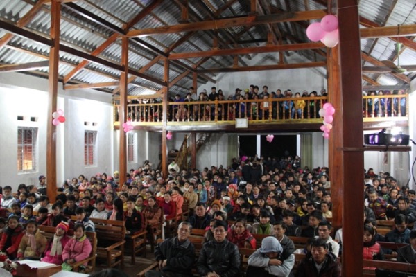 Niềm vui Gi&aacute;ng sinh tại miền cao tỉnh Th&aacute;i Nguy&ecirc;n