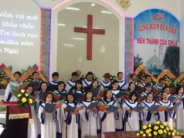 LỄ CUNG HIẾN NH&Agrave; THỜ V&Agrave; TRUYỀN GIẢNG TIN L&Agrave;NH TẠI HT PHƯỚC HẬU &ndash; B&Igrave;NH ĐỊNH