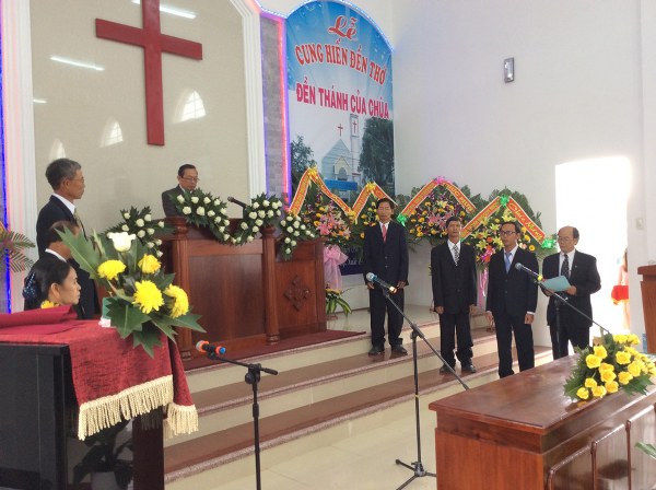 LỄ CUNG HIẾN NH&Agrave; THỜ V&Agrave; TRUYỀN GIẢNG TIN L&Agrave;NH TẠI HT PHƯỚC HẬU &ndash; B&Igrave;NH ĐỊNH