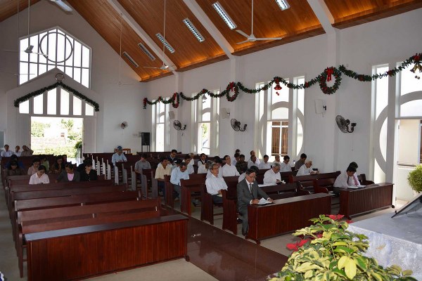 TỈNH KH&Aacute;NH H&Ograve;A HIỆP NGUYỆN TẠI CHI HỘI VẠN NINH, KH&Aacute;NH H&Ograve;A.