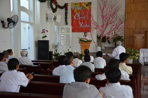 TỈNH KH&Aacute;NH H&Ograve;A HIỆP NGUYỆN TẠI CHI HỘI VẠN NINH, KH&Aacute;NH H&Ograve;A.