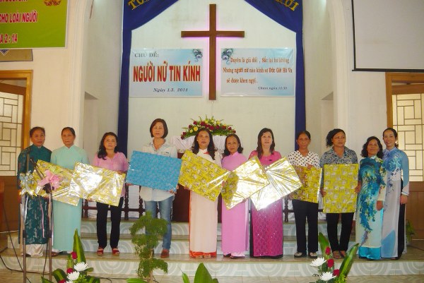 TH&Ocirc;NG C&Ocirc;NG &ndash; BỒI LINH PHỤ NỮ TIN L&Agrave;NH TỈNH B&Igrave;NH ĐỊNH