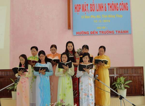 BỒI LINH, THÔNG CÔNG PHỤ NỮ TIN LÀNH TỈNH ĐỒNG THÁP