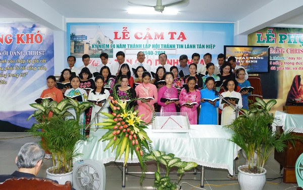 LỄ CẢM TẠ CH&Uacute;A V&Agrave; KỶ NIỆM 74 NĂM TH&Agrave;NH LẬP HỘI TH&Aacute;NH T&Acirc;N HIỆP - KI&Ecirc;N GIANG
