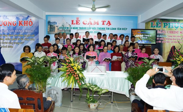 LỄ CẢM TẠ CH&Uacute;A V&Agrave; KỶ NIỆM 74 NĂM TH&Agrave;NH LẬP HỘI TH&Aacute;NH T&Acirc;N HIỆP - KI&Ecirc;N GIANG