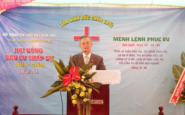 LỄ RA MẮT CHI HỘI VÀ BẦU CỬ BAN CHẤP SỰ HỘI THÁNH LABOUYE - LÂM ĐỒNG