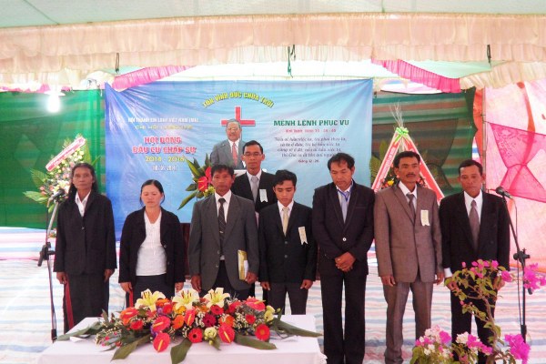 LỄ RA MẮT CHI HỘI VÀ BẦU CỬ BAN CHẤP SỰ HỘI THÁNH LABOUYE - LÂM ĐỒNG