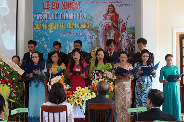 LỄ BỔ NHIỆM QUẢN NHIỆM TẠI HỘI THÁNH XUÂN QUANG - QUẢNG NGÃI