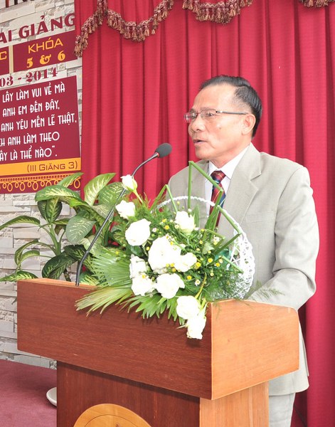 VIỆN TH&Aacute;NH KINH THẦN HỌC: KHAI GIẢNG NI&Ecirc;N HỌC 2014