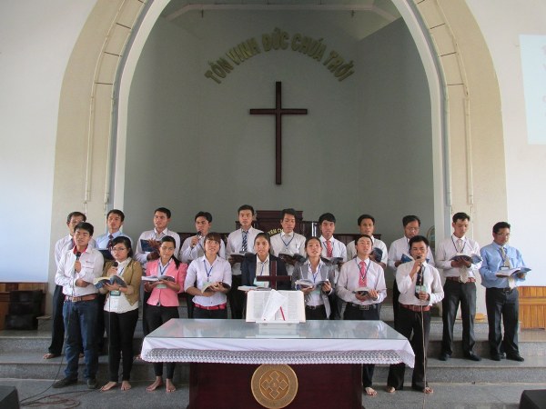 BẾ GIẢNG LỚP TH&Aacute;NH KINH CĂN BẢN KHO&Aacute; II NĂM 3 TẠI KHU VỰC I - ĐẮK LẮK.