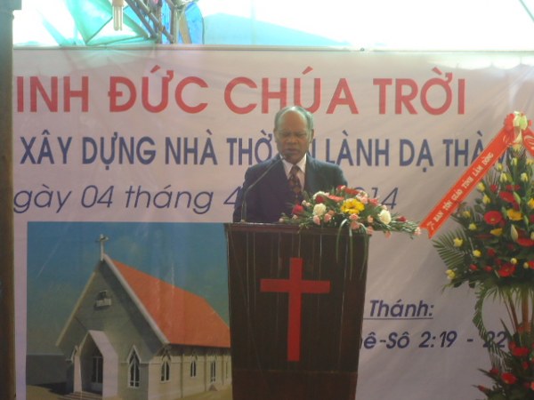 LỄ KHỞI C&Ocirc;NG X&Acirc;Y DỰNG NH&Agrave; THỜ ĐẠ TH&Agrave;M ĐẠ HUOAI, L&Acirc;M ĐỒNG.