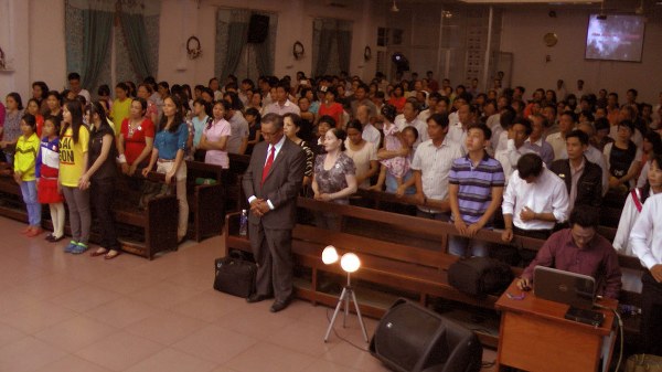 TRUYỀN GIẢNG NH&Acirc;N DỊP MỪNG CH&Uacute;A PHỤC SINH 2014 TẠI NH&Agrave; THỜ T&Ocirc; HIẾN TH&Agrave;NH.