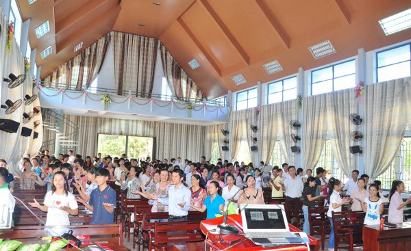 HUẤN LUYỆN GI&Aacute;O VI&Ecirc;N TH&Aacute;NH KINH H&Egrave; 2014 TẠI B&Igrave;NH THUẬN.