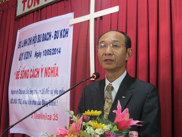 MỤC SƯ PHÓ HỘI TRƯỞNG II THĂM CÁC HỘI THÁNH TẠI TỈNH ĐĂK NÔNG
