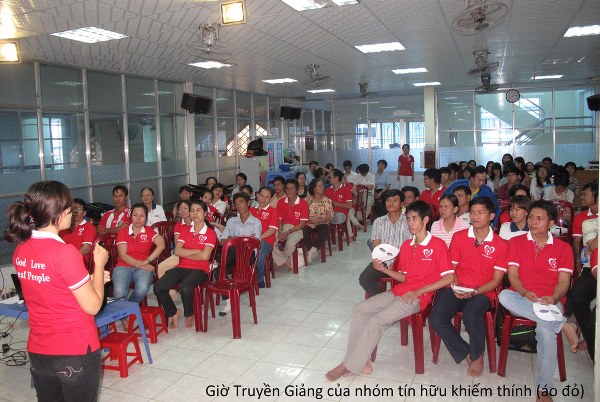 TRUYỀN GIẢNG CHO NGƯỜI KHIẾM TH&Iacute;NH TẠI CHI HỘI T&Acirc;N PH&Uacute; &ndash; TP HCM
