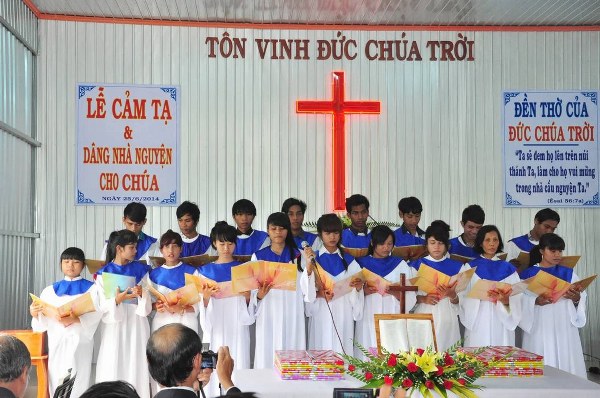 LỄ CẢM TẠ & DÂNG NHÀ NGUYỆN TẠI HT GIA HUYNH 2, BÌNH THUẬN.