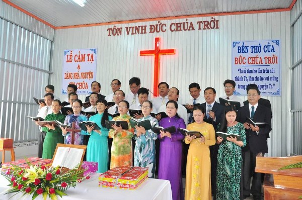 LỄ CẢM TẠ & DÂNG NHÀ NGUYỆN TẠI HT GIA HUYNH 2, BÌNH THUẬN.