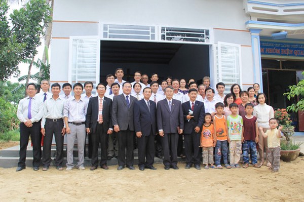 LỄ D&Acirc;NG NH&Agrave; NGUYỆN ĐIỂM NH&Oacute;M ĐIỆN QUANG, QUẢNG NAM