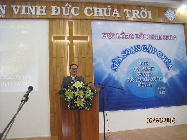 MS Huỳnh Duy Linh c&oacute; Lời khai mạc Hội đồng