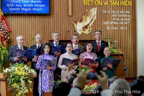  LỄ CẢM TẠ CH&Uacute;A NH&Acirc;N KỶ NIỆM 40 NĂM TH&Agrave;NH LẬP HT PH&Uacute; THỌ H&Ograve;A, TP. HCM
