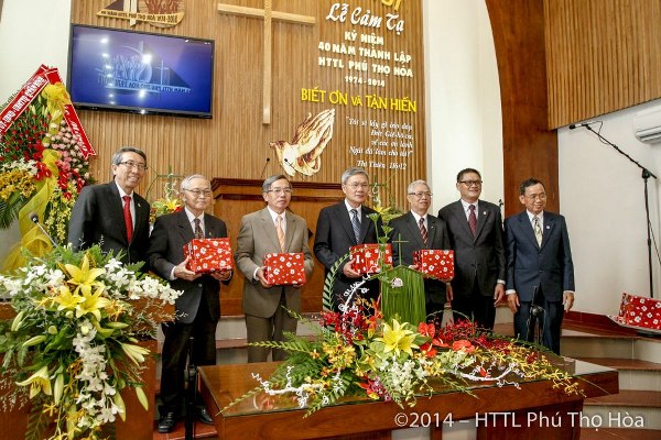  LỄ CẢM TẠ CH&Uacute;A NH&Acirc;N KỶ NIỆM 40 NĂM TH&Agrave;NH LẬP HT PH&Uacute; THỌ H&Ograve;A, TP. HCM