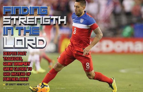 Clint Dempsey Tạ Ơn Ch&uacute;a V&igrave; Hết Thảy Mọi Điều