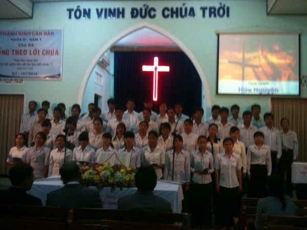 KHAI GIẢNG LỚP TH&Aacute;NH KINH CĂN BẢN TỈNH B&Igrave;NH DƯƠNG