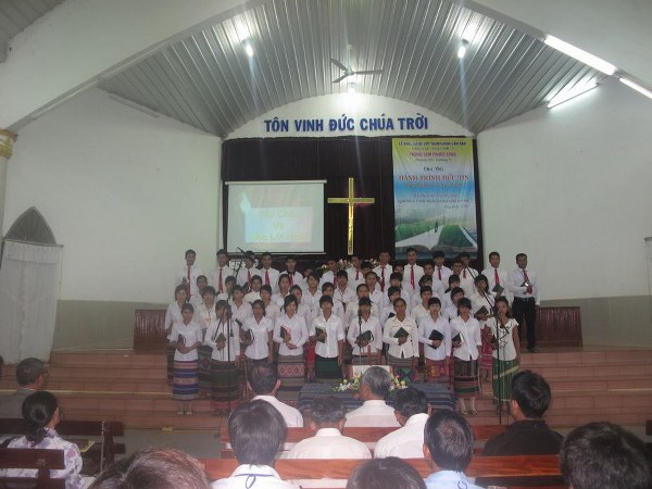 TH&Aacute;NH KINH CĂN BẢN 2014 TRUNG T&Acirc;M 1 TẠI NH&Agrave; THỜ PHƯỚC LONG &ndash; B&Igrave;NH PHƯỚC.