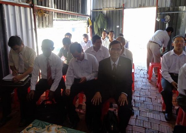 L&Ecirc;̃ KHỞI C&Ocirc;NG X&Acirc;Y DỰNG NHÀ THỜ TIN L&Agrave;NH TP. QUẢNG NGÃI.