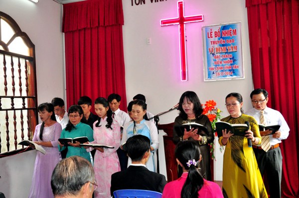 LỄ BỔ NHIỆM ĐẶC TRÁCH ĐIỂM NHÓM VĨNH TÂN – BÌNH THUẬN