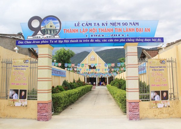 90 NĂM HỘI TH&Aacute;NH TIN L&Agrave;NH ĐẠI AN