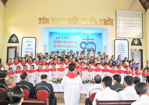 90 NĂM HỘI TH&Aacute;NH TIN L&Agrave;NH ĐẠI AN