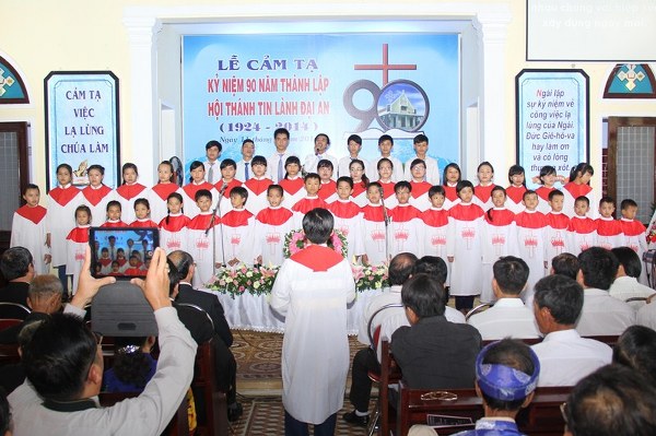 90 NĂM HỘI TH&Aacute;NH TIN L&Agrave;NH ĐẠI AN