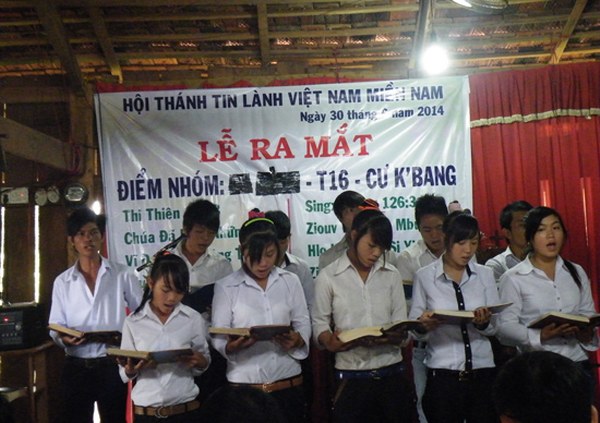 LỄ RA MẮT ĐIỂM NHÓM TIN LÀNH NGƯỜI DAO, HUYỆN EA SUP, TỈNH ĐĂK LĂK