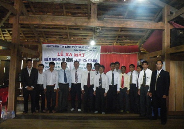 LỄ RA MẮT ĐIỂM NHÓM TIN LÀNH NGƯỜI DAO, HUYỆN EA SUP, TỈNH ĐĂK LĂK